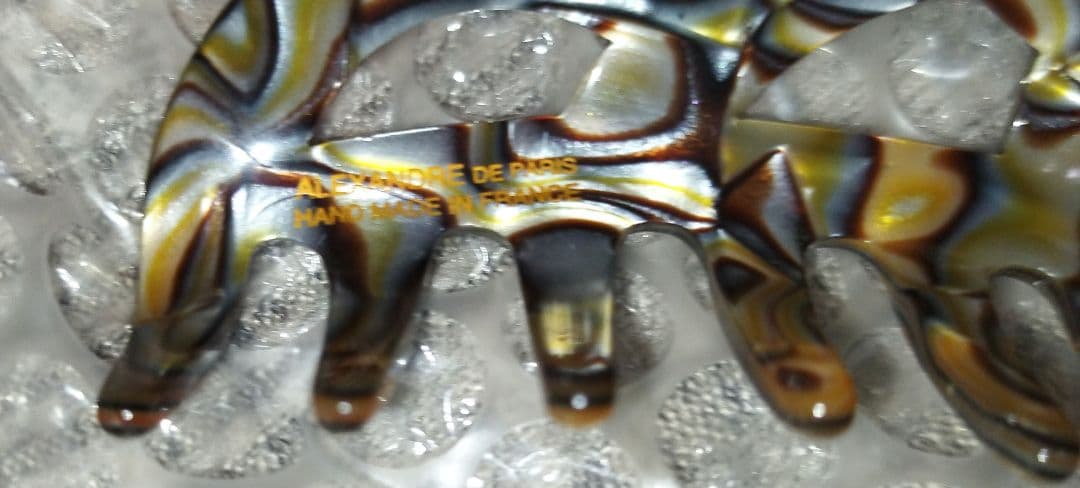 【アレクサンドル ドゥ パリ】人気高級ブランド　ヘア　クリップ　超美品