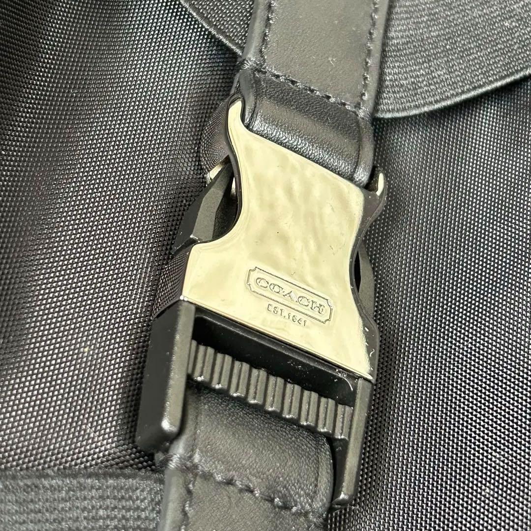 ⭐︎人気⭐︎COACH PVC シグネチャー スーツケース 2泊３日 ネイビー