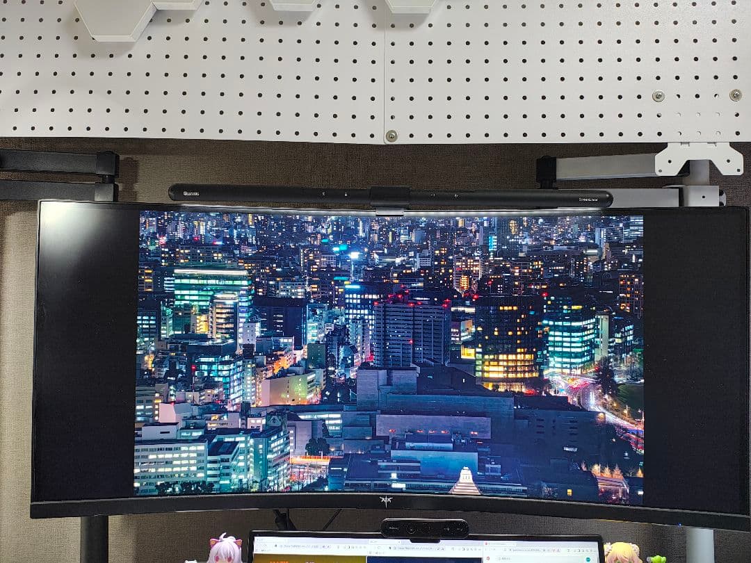 KTC H34S18S WQHD 34インチ モニターアーム付