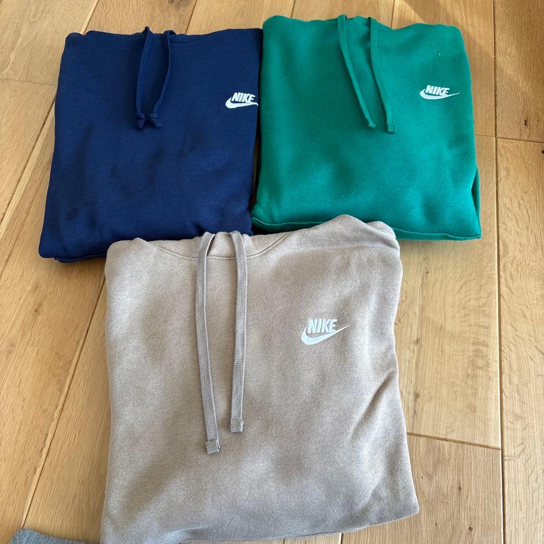 Nike club パーカー 3点セット