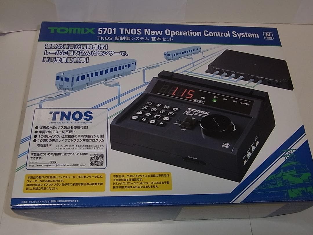 TOMIX 5701 TNOS 新制御システム基本セット　各種センサーレール付き