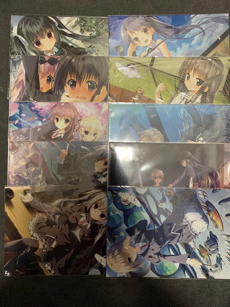 サクラノ刻　クリアファイル10枚セット