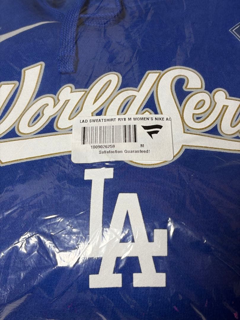 100%正規品【レディースMサイズ】ドジャース大谷翔平選手着用ナイキ2025WS