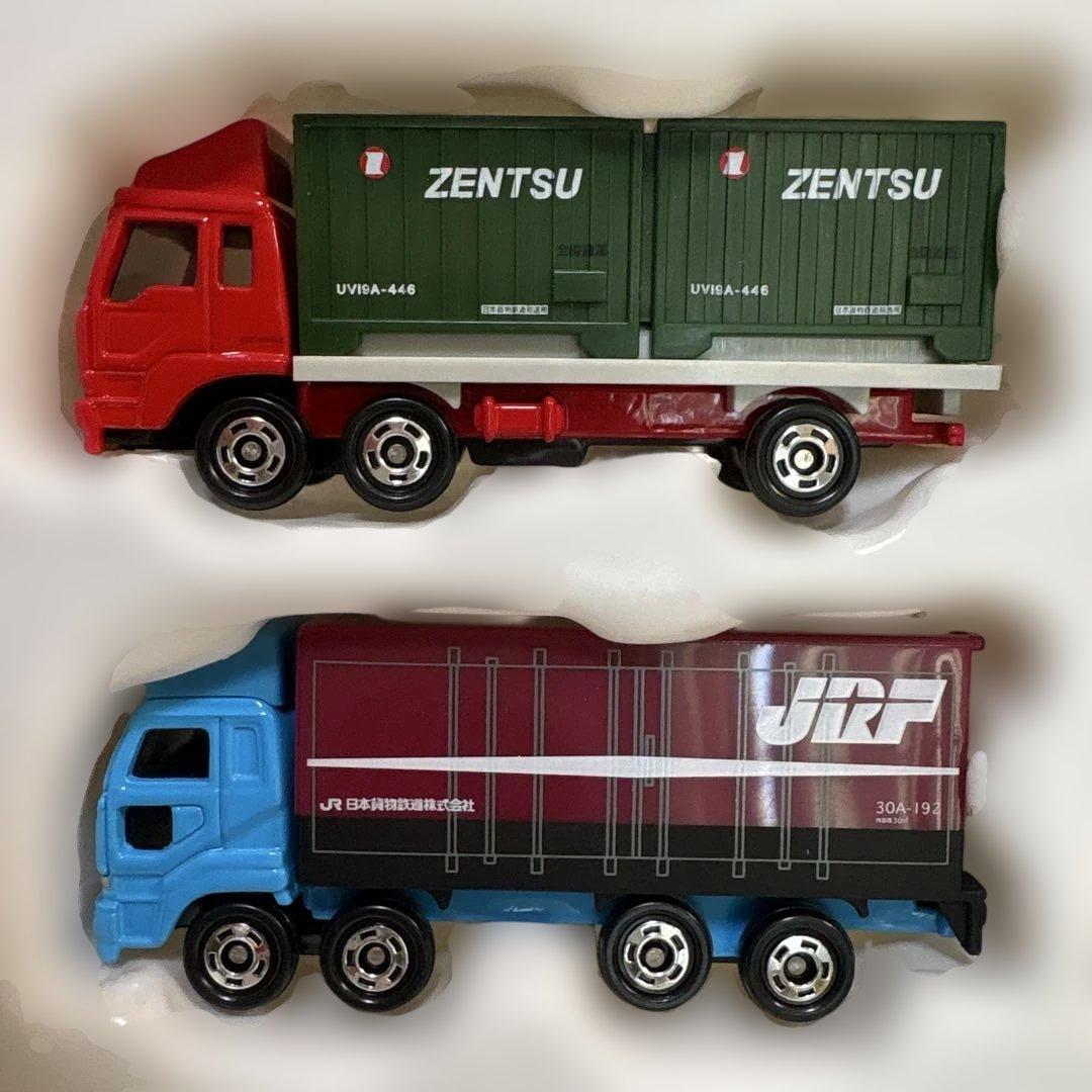 トミカ 鉄道輸送コンテナトラックセット