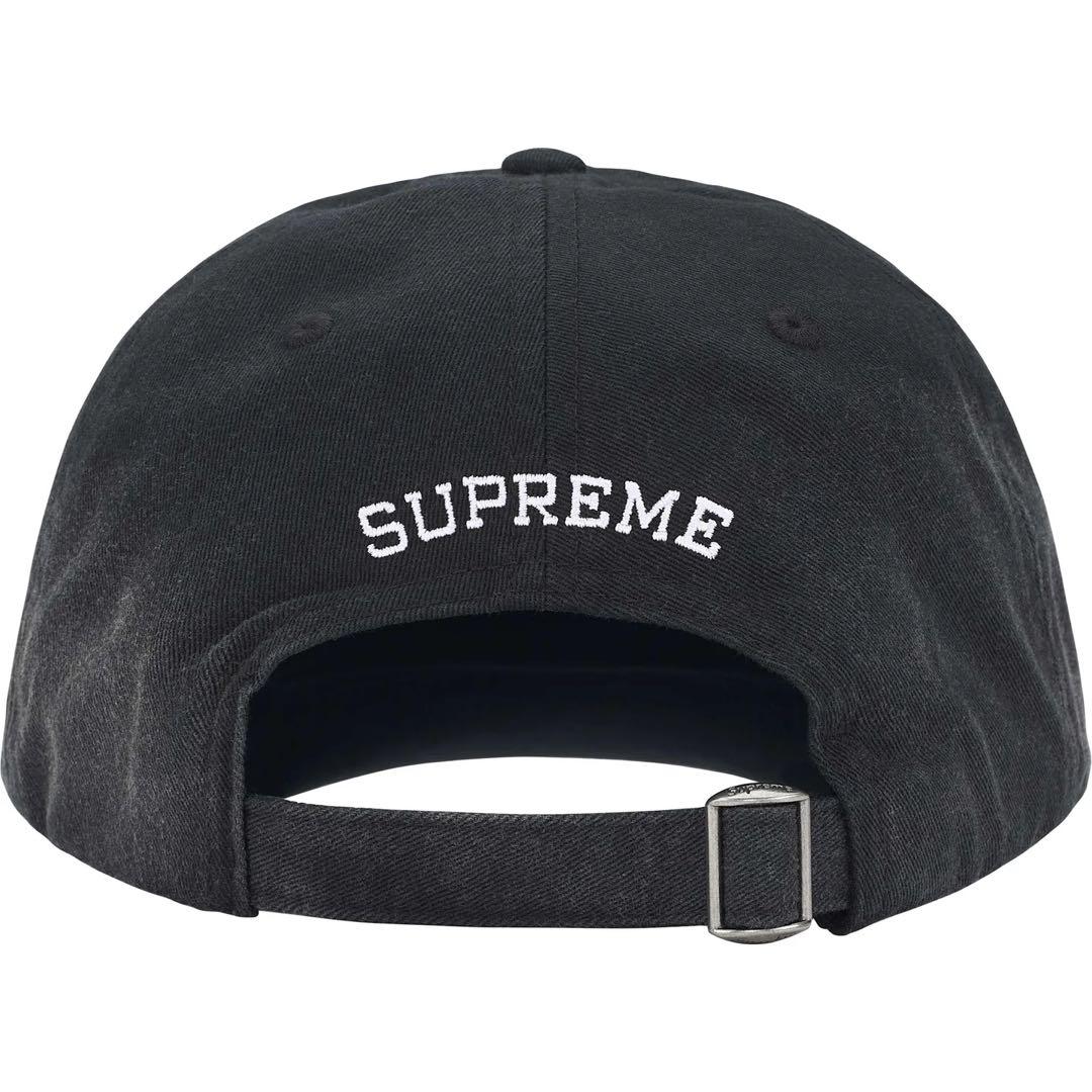 25SS Supreme Leather Appliqué 6-Panel