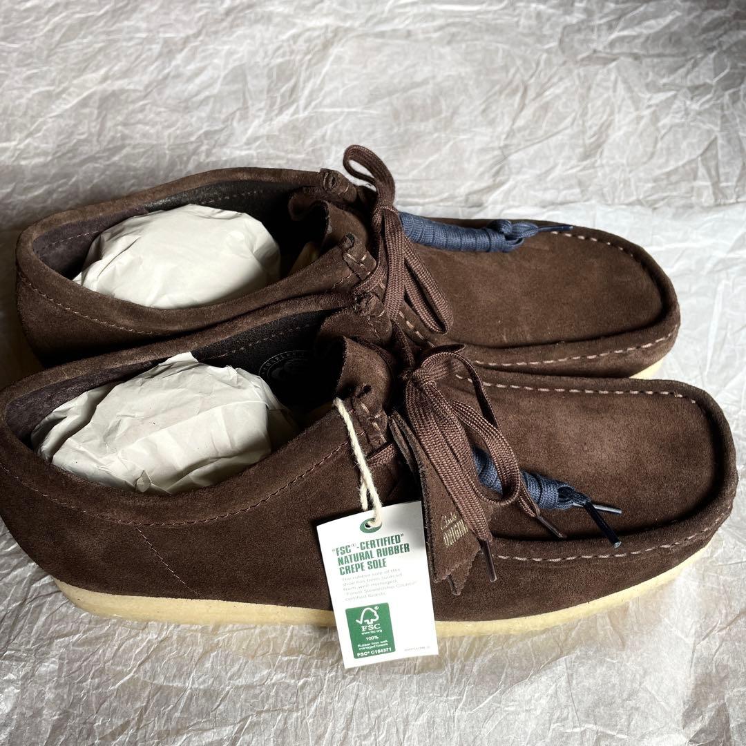 【新品】 Clarks Originals クラークス ワラビー ダークブラウン