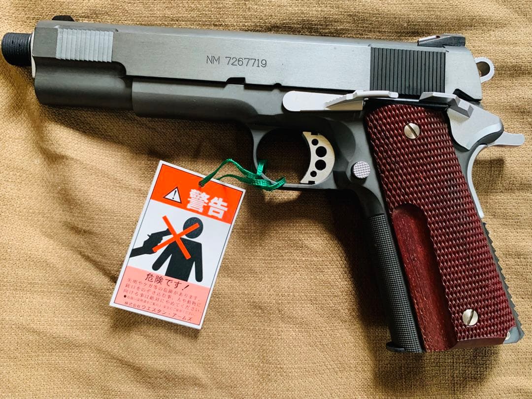 ウエスタンアームズ M1911A1 スネークマッチデルタ
