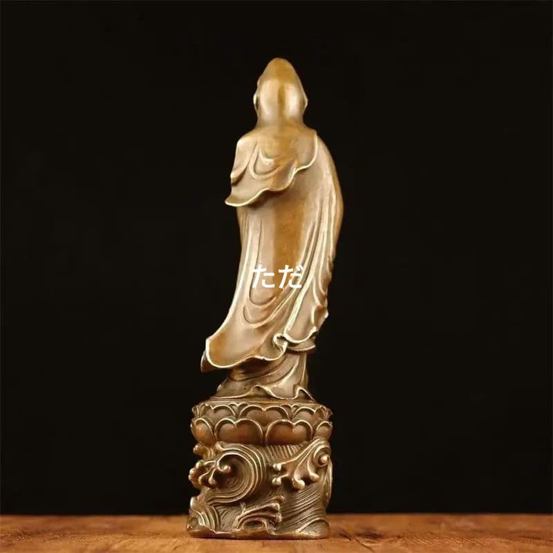 銅製 仏像 浄水観音菩薩仏像 仏間供養 銅製品 工芸品 置物