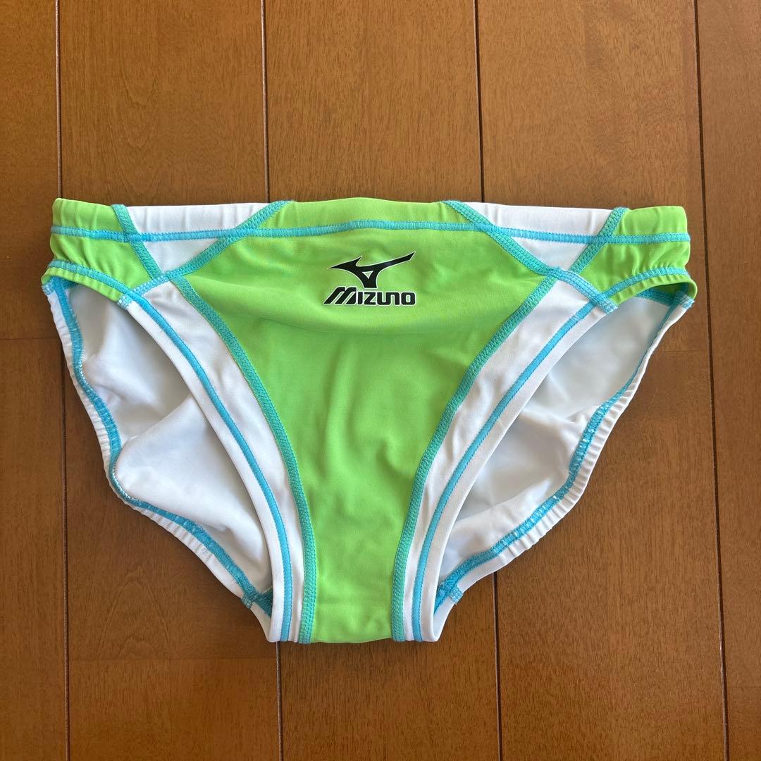 Mizuno 競泳水着 グリーン/ホワイト