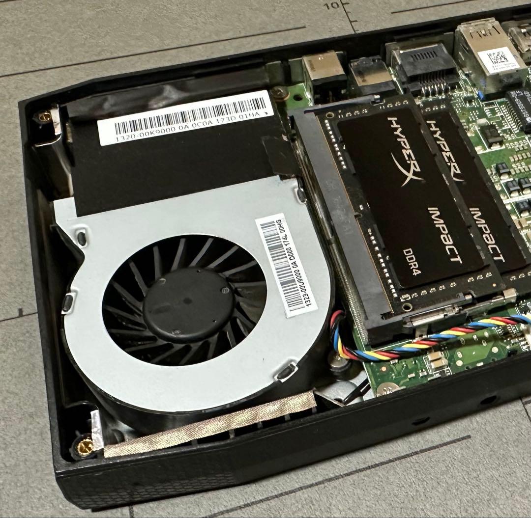 NUC6i7KYK i7-6770HQ メモリ16GB SSDなし 髑髏天板