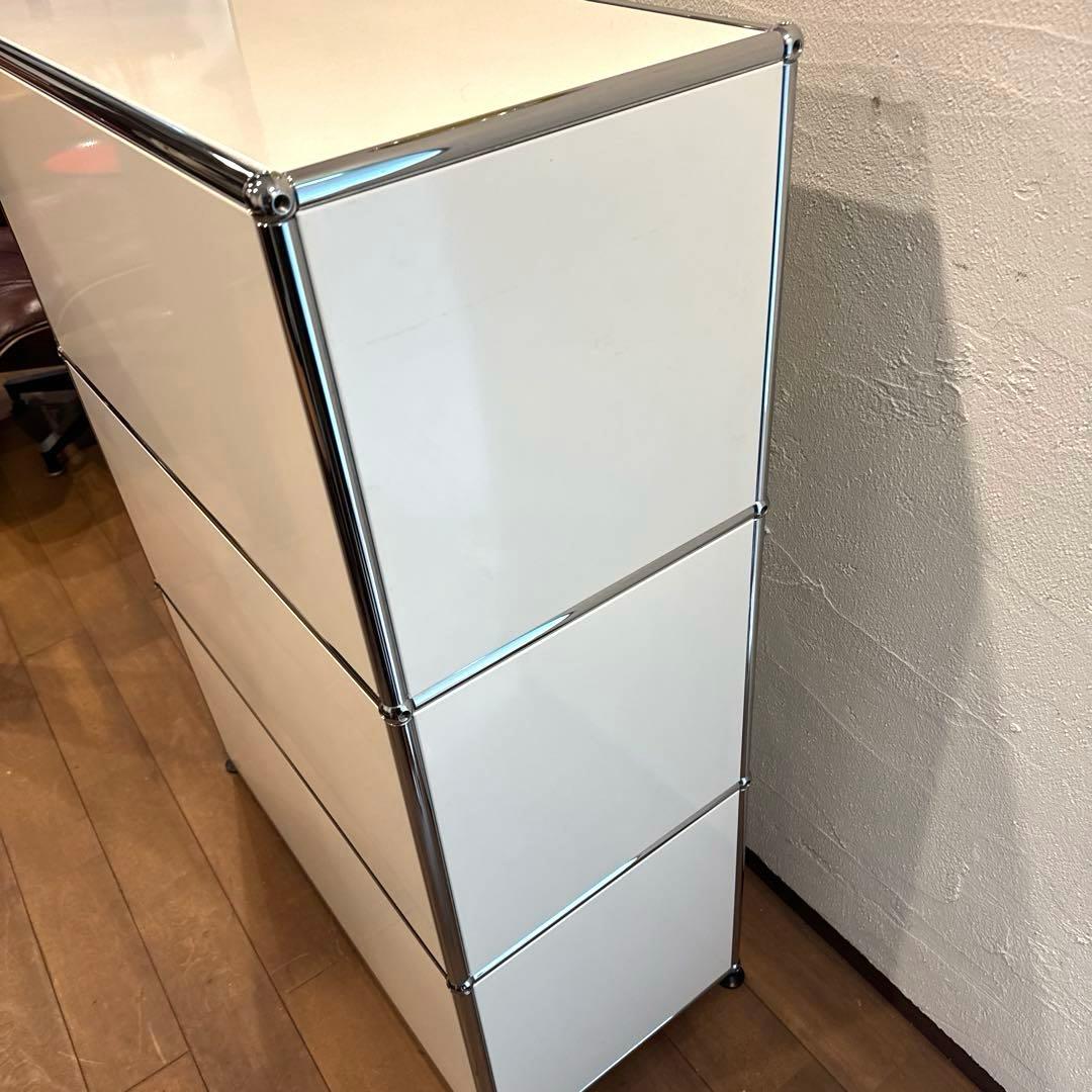 【flairmistさま専用】USM Haller キャビネット ホワイト 3段