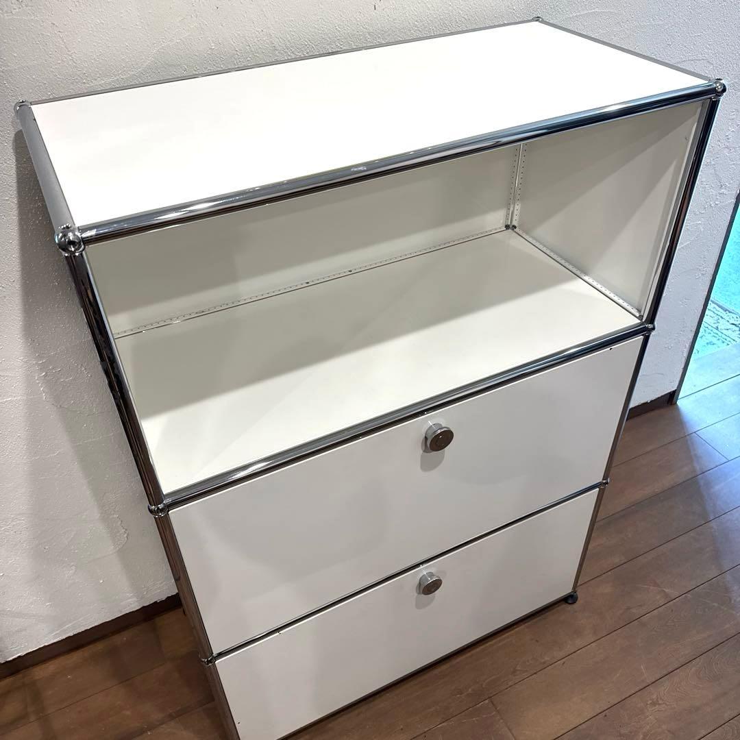 【flairmistさま専用】USM Haller キャビネット ホワイト 3段