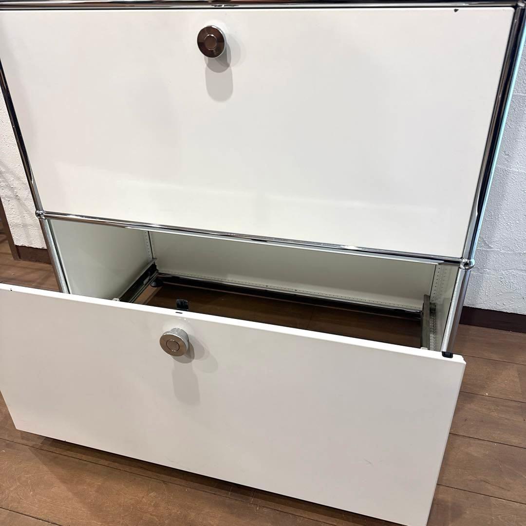 【flairmistさま専用】USM Haller キャビネット ホワイト 3段