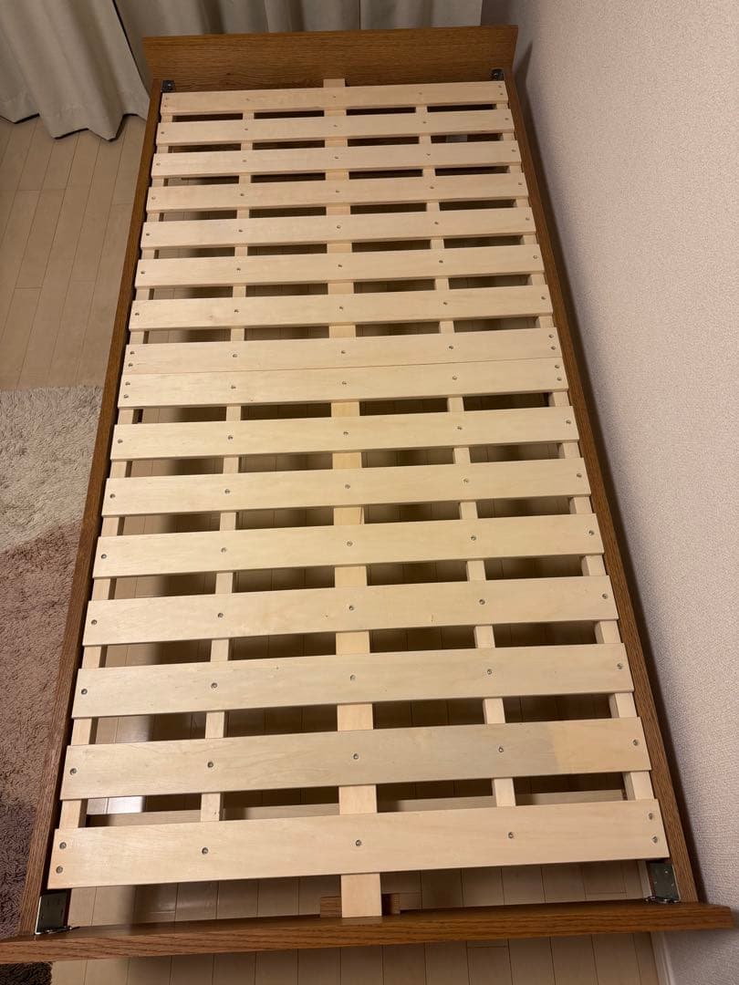 unicoウニコ ADDAY(アディ) シングルベッドフレーム ロータイプ