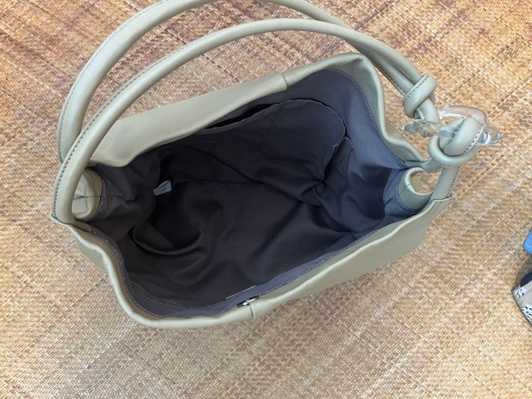 プ*ヨ様 【未使用】しずくパーツワンハンドルバッグ