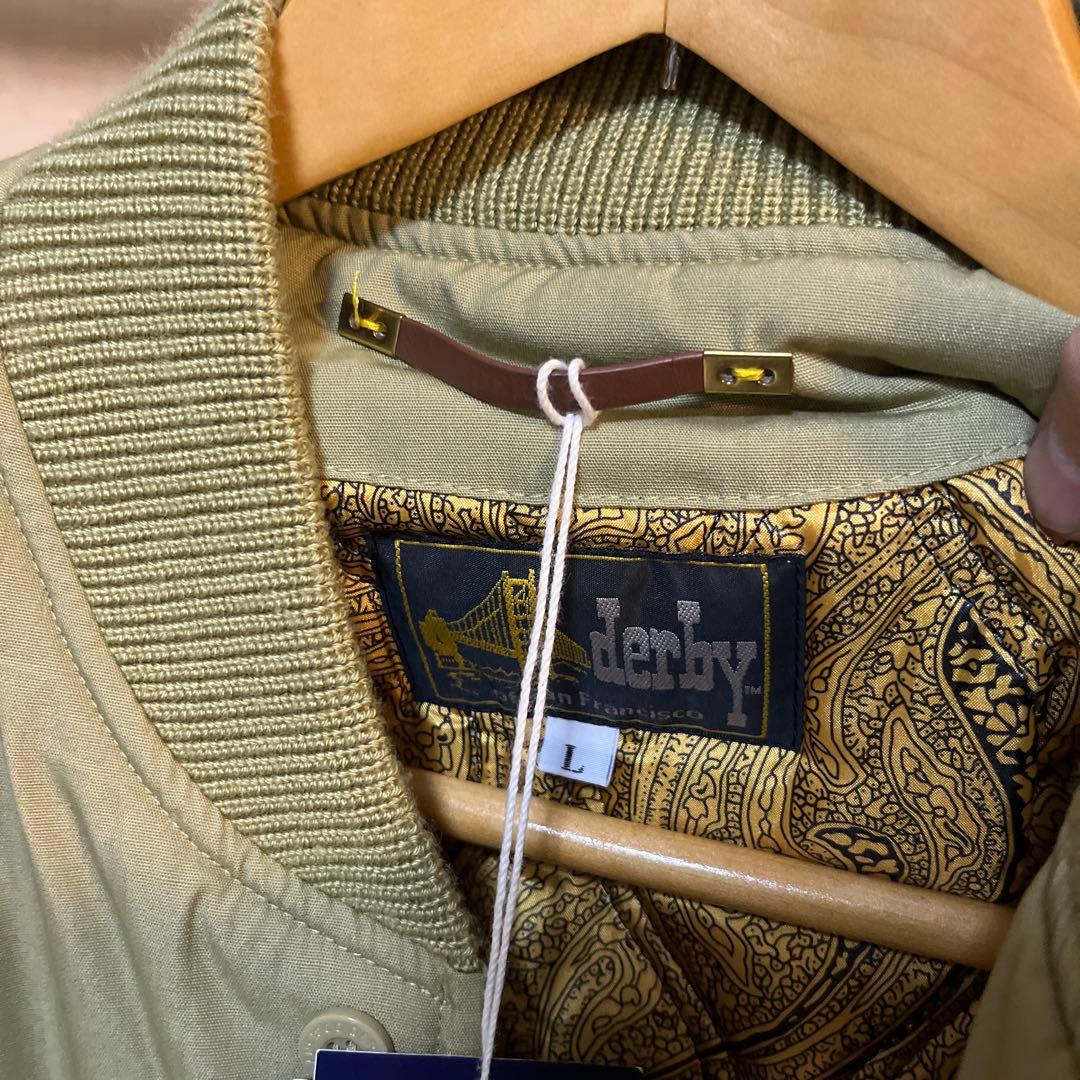 サイズL ダービーオブサンフランシスコ ダービージャケット ステッカー付き