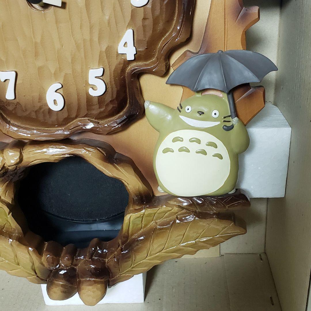 店舗展示品 となりのトトロ M837 RYTHEM 掛時計①