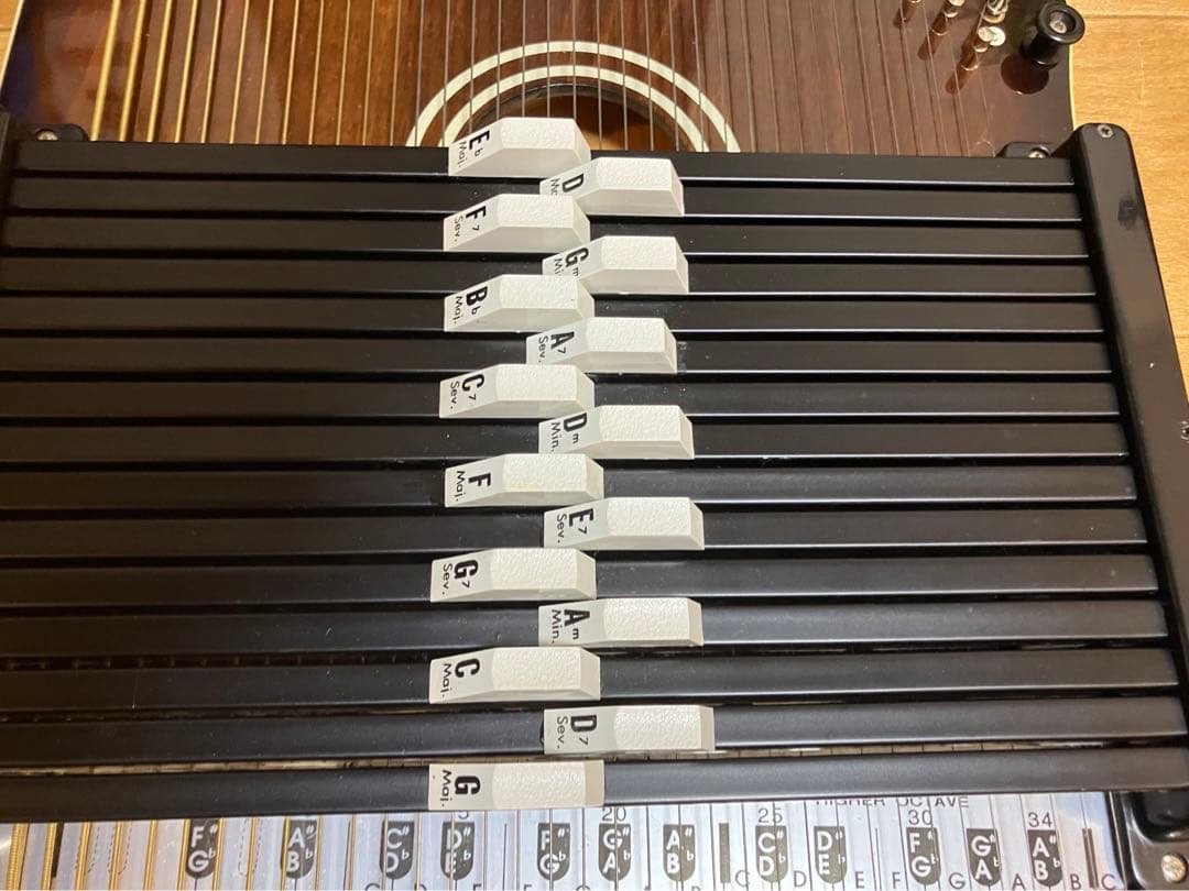 【極美品】Chromaharp オートハープ　専用ケース付き