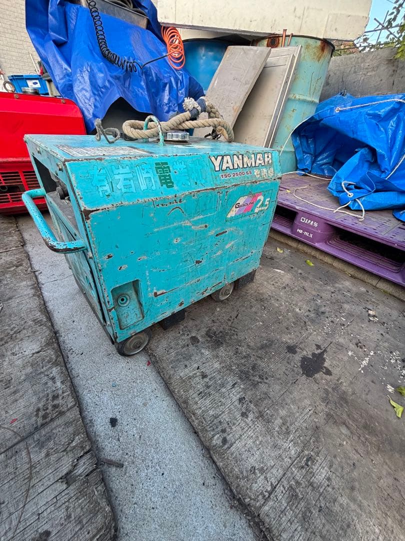 発電機 YANMAR YSG2500SS ジャンク品