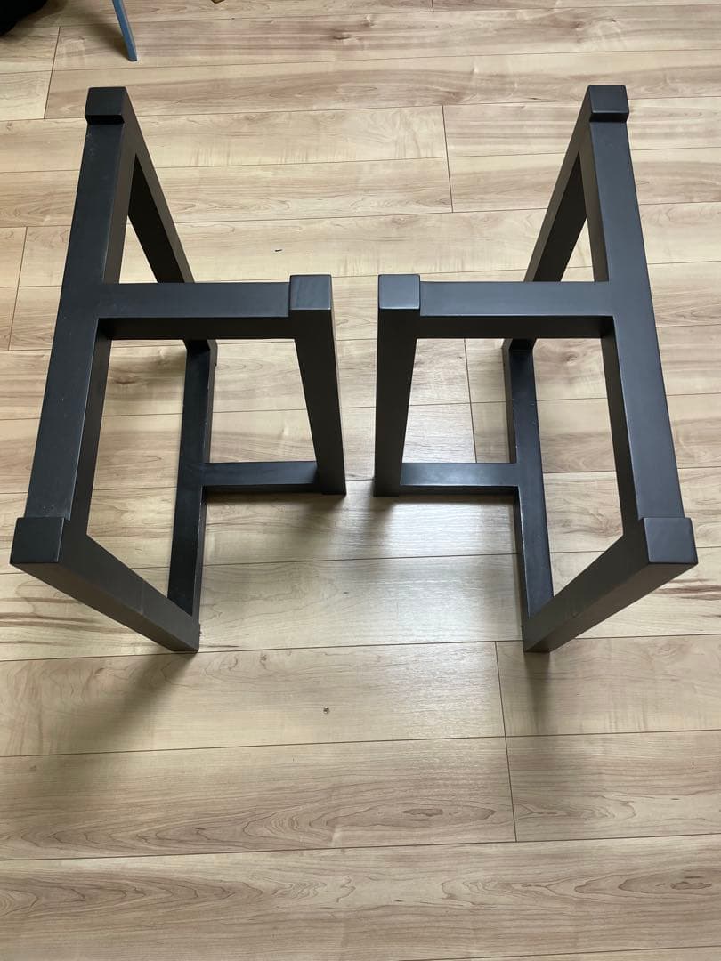 1枚板用テーブル脚 2個1セット T型　日本製