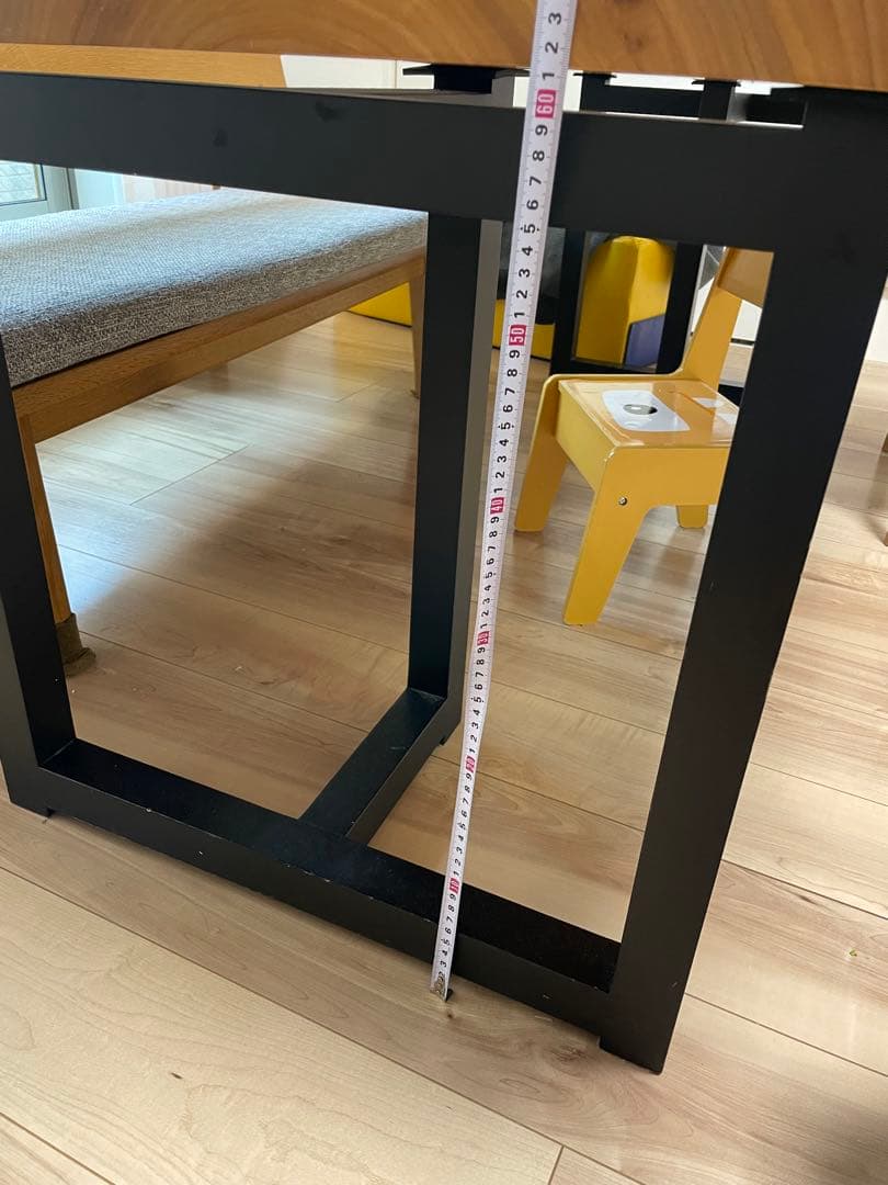 1枚板用テーブル脚 2個1セット T型　日本製