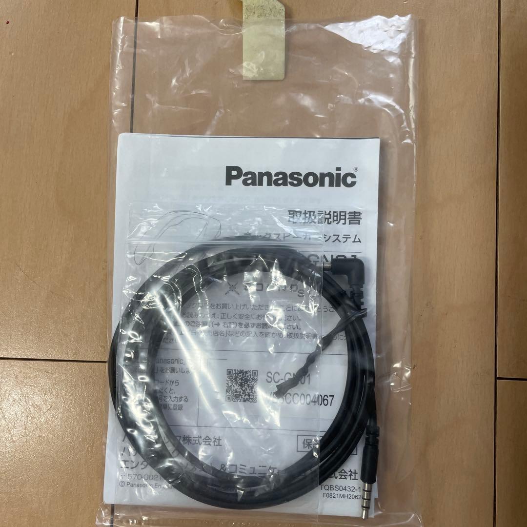 Panasonic SC-GN01 ブラック ネックスピーカー