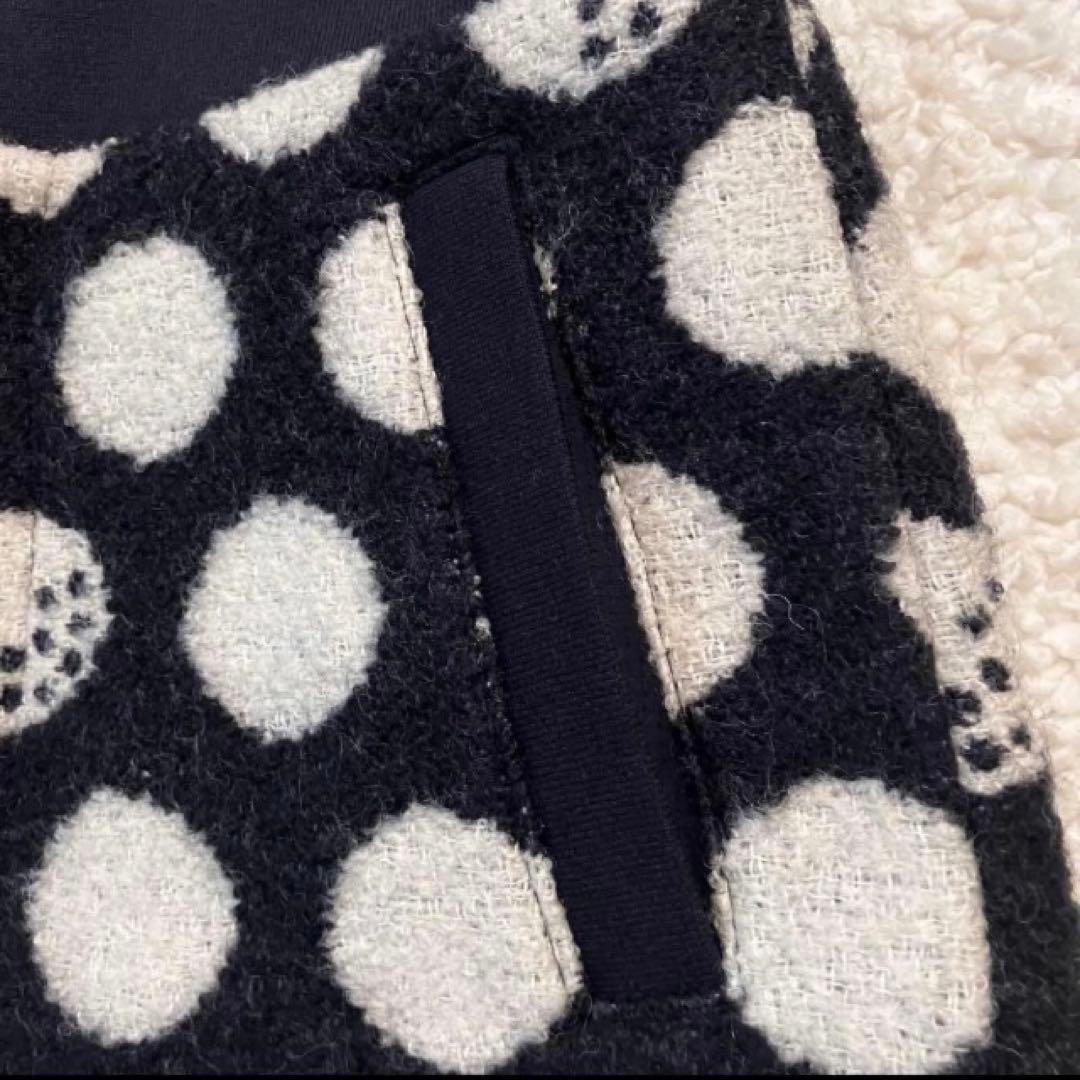 【新品】パーリーゲイツ　中綿 リング スカート BIGドット柄　1