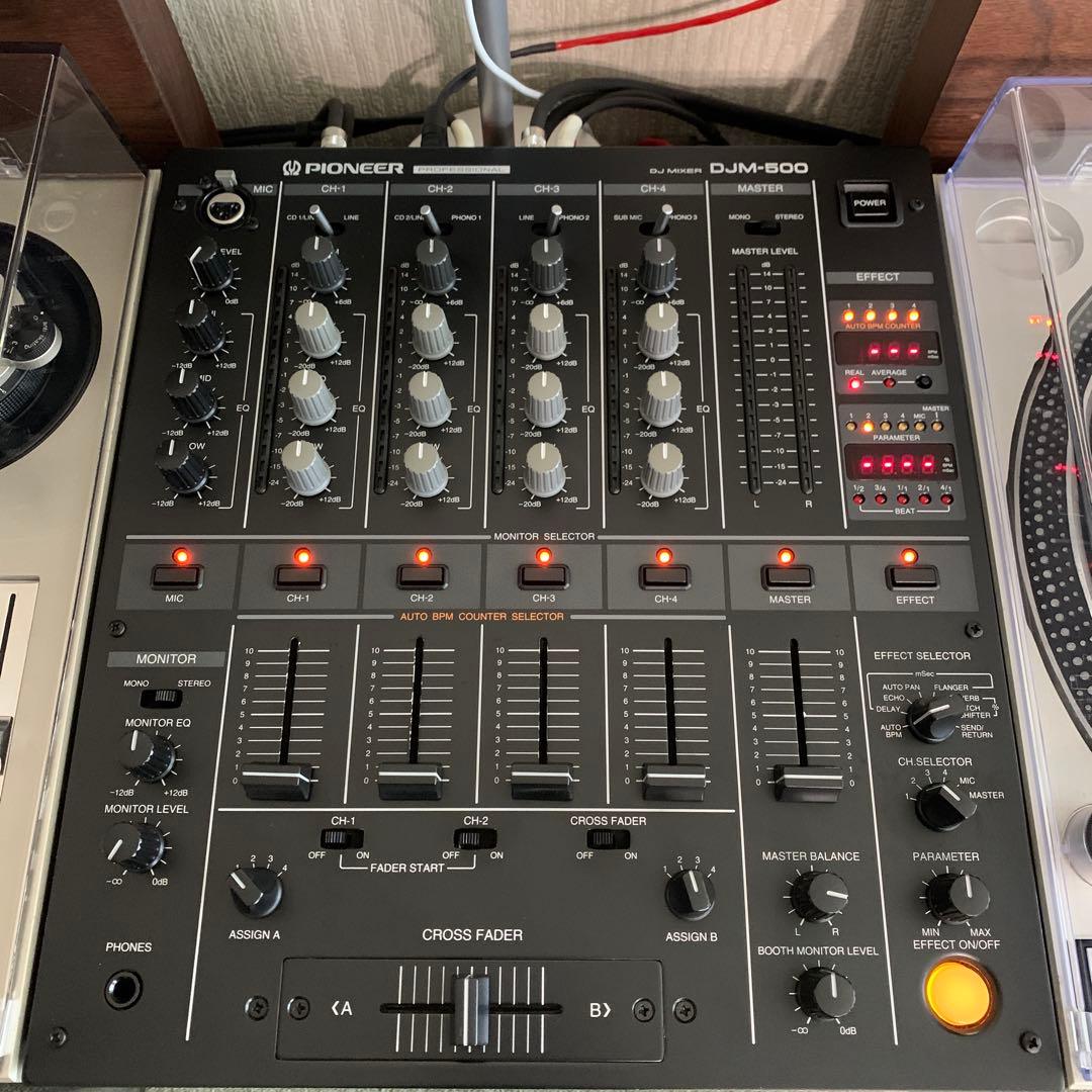 Pioneer パイオニア プロフェッショナルDJミキサー DJM-500 美品