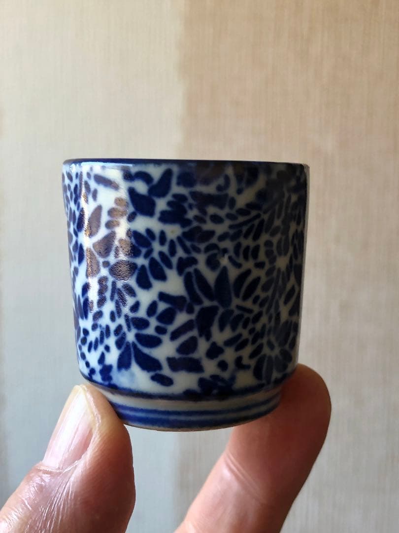 ちょっと阿蘭陀風　印判　向付　珍味　猪口　のぞき