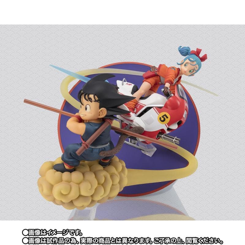 【新品】フィギュアーツZERO ドラゴンボール 孫悟空＆ブルマ フィギュア