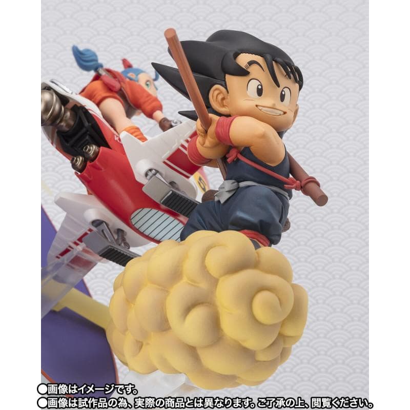 【新品】フィギュアーツZERO ドラゴンボール 孫悟空＆ブルマ フィギュア