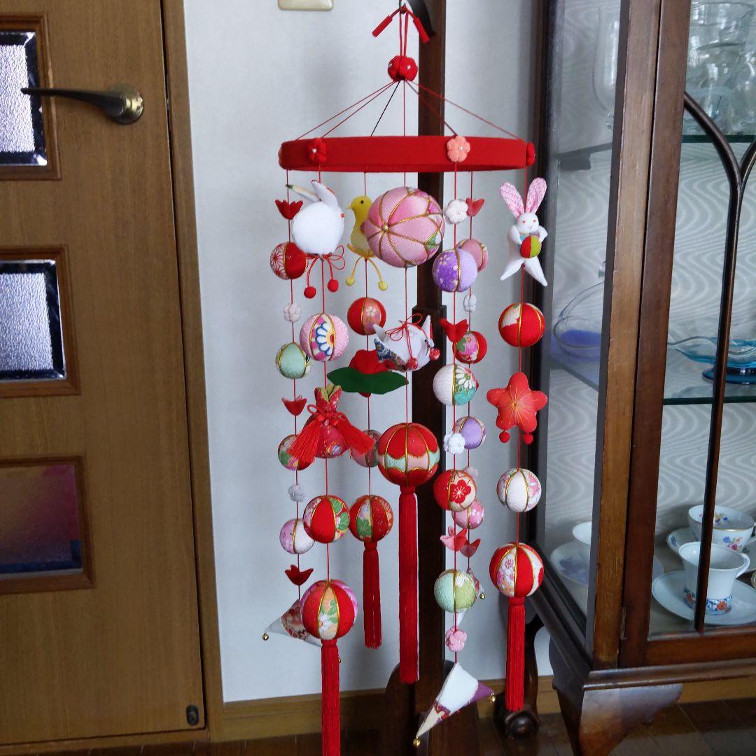 ちりめん細工　お雛様下げ飾りさげもん hirorin