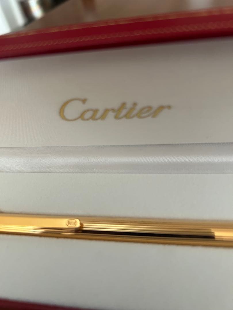 Cartier ゴールド ボールペン 専用ケース付き