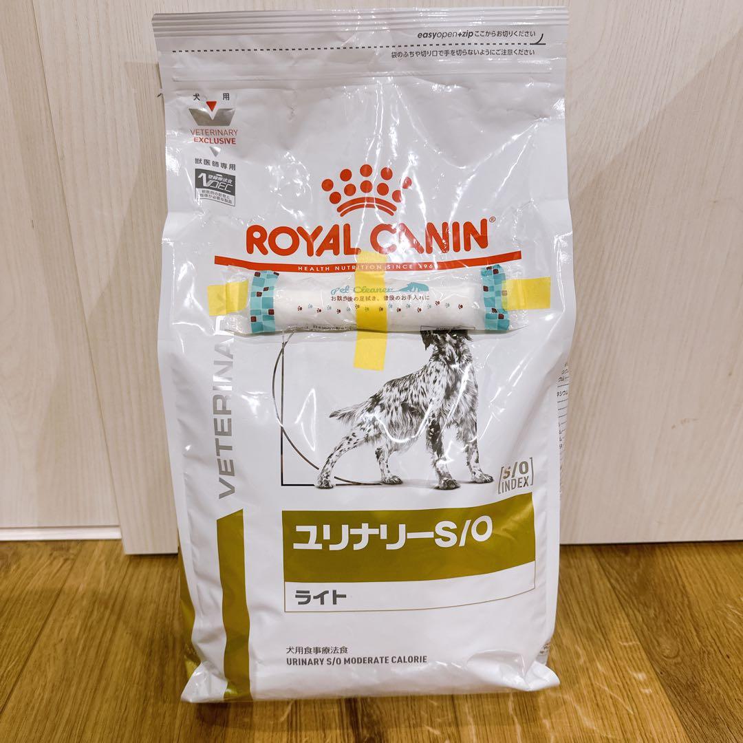 ロイヤルカナン 食事療法食 犬用 ユリナリー S/O ライト3kgおまけ付き