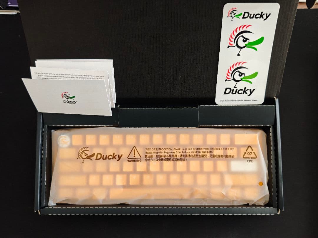 Ducky One 3 Mini 60% キーボード銀軸