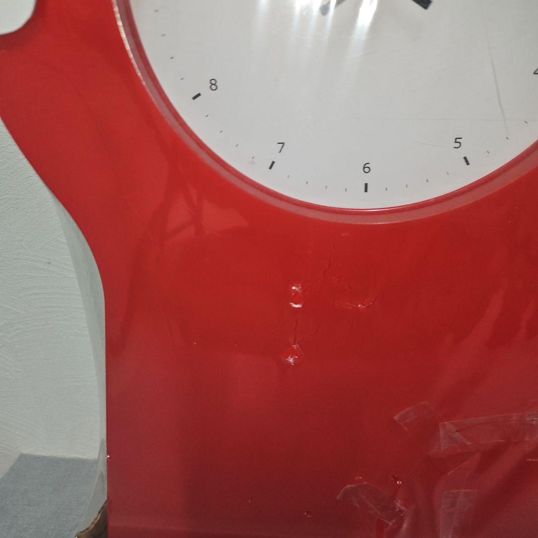 ★希少レアほぼ未使用★北欧IKEA (廃盤品)鍵穴型 掛時計 置時計 収納