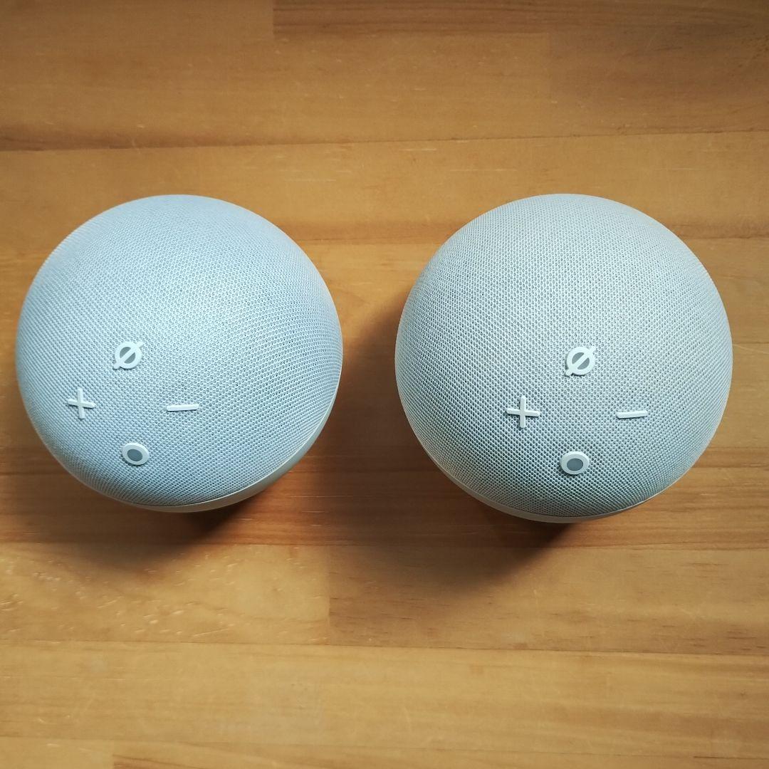 Amazon Echo dot（第５世代）2台セット　　１台時計付き