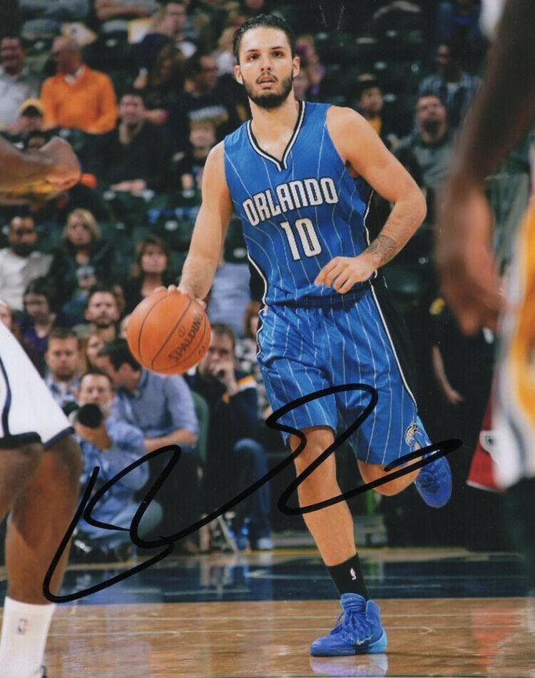 直筆サイン入り写真 エバン・フォーニエ オーランド・マジック SA鑑定済