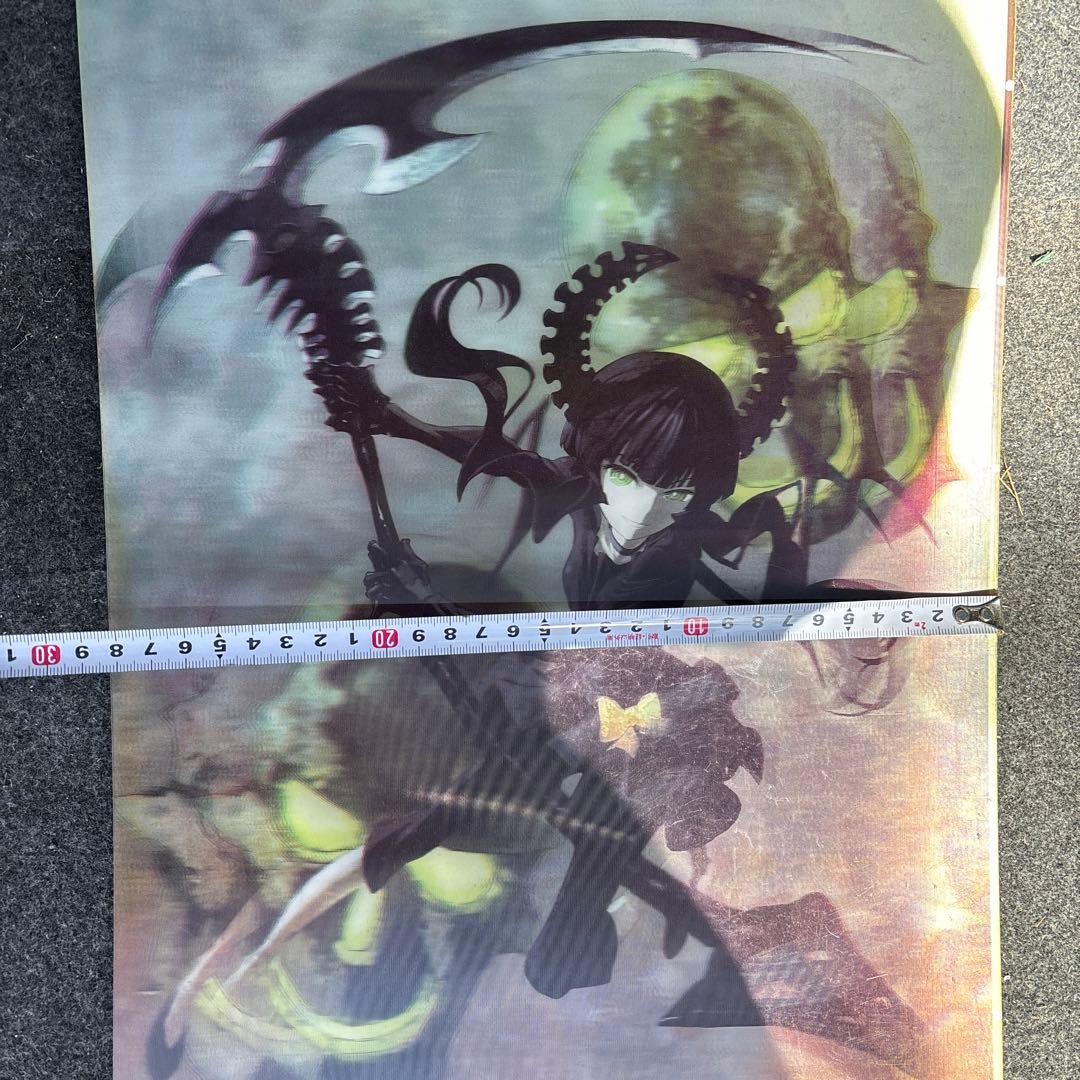 ゲームセンター限定非売品・新品未使用・ブラック・ロックシューター[3Dポスター]