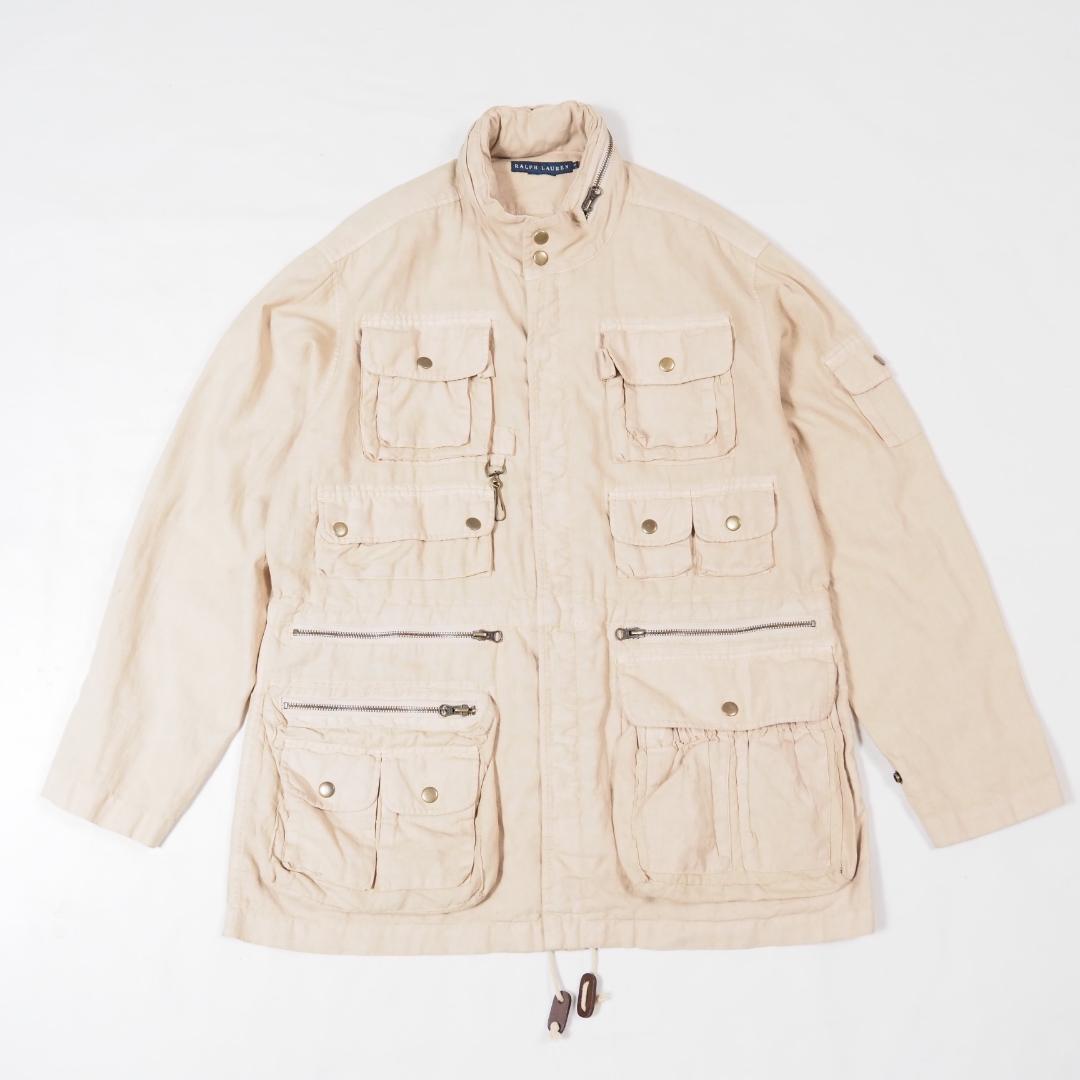r*a様 90s Ralph Lauren リネン フォトグラファージャケット