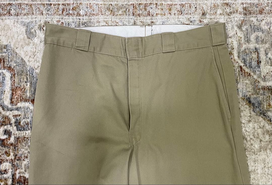 80s ディッキーズ 874 カーキ チビタグ USA製 ゴールデンサイズ