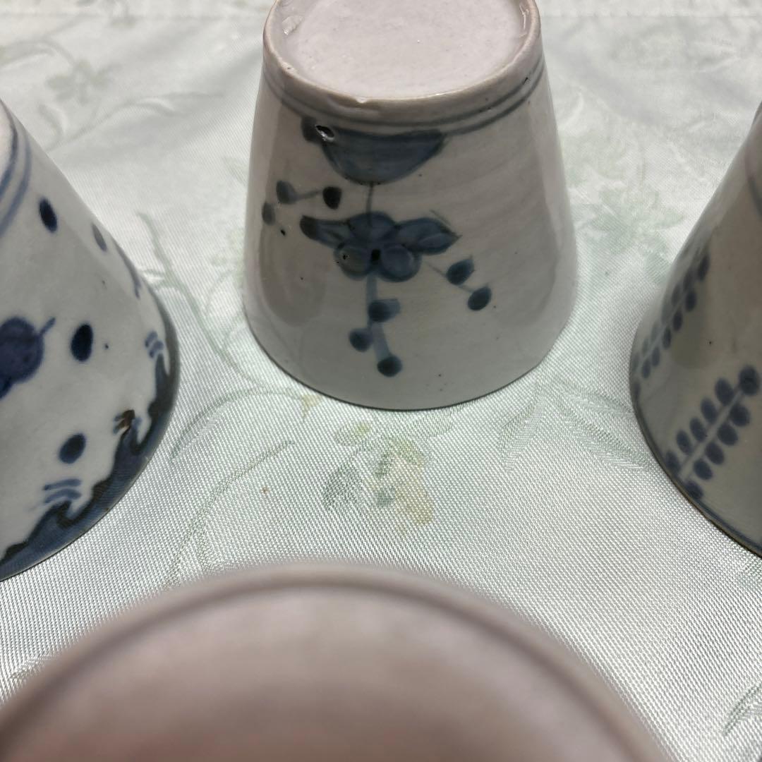 蕎麦猪口６個江戸、明治