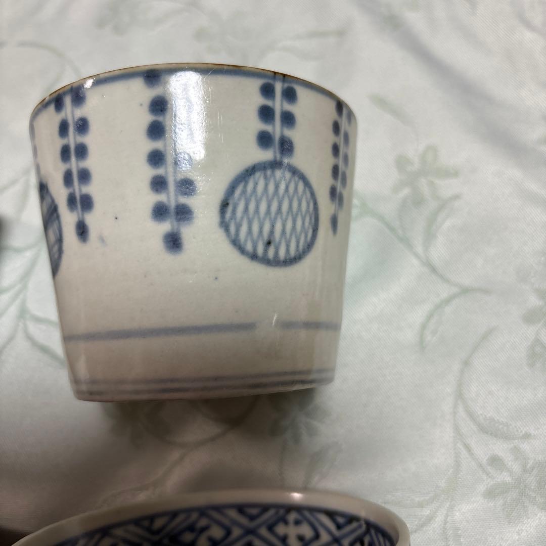 蕎麦猪口６個江戸、明治