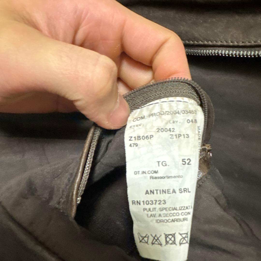 Emporio armani レザージャケット