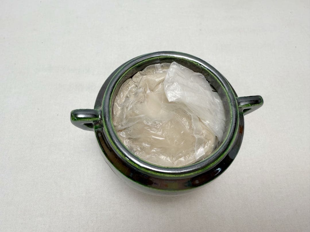 未使用 茶道具 七世 和楽作 青楽 三ツ具足 陶印 利休忌 七事式 共箱