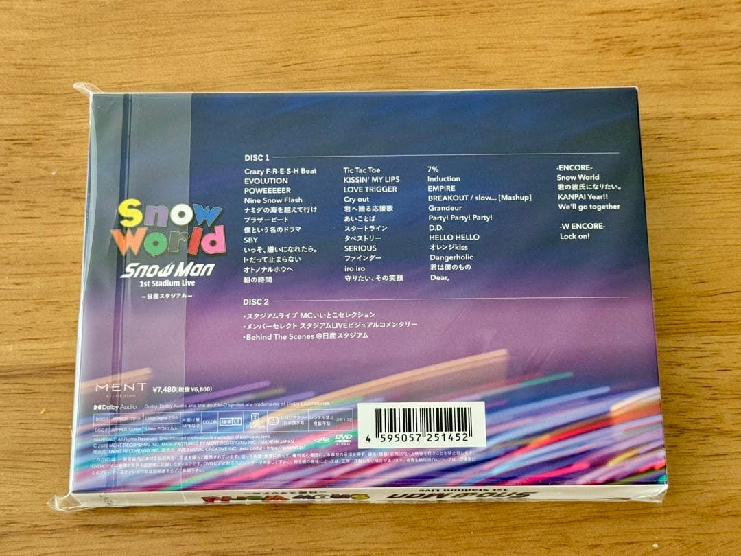  World  Man 1st Stadium Live 日産