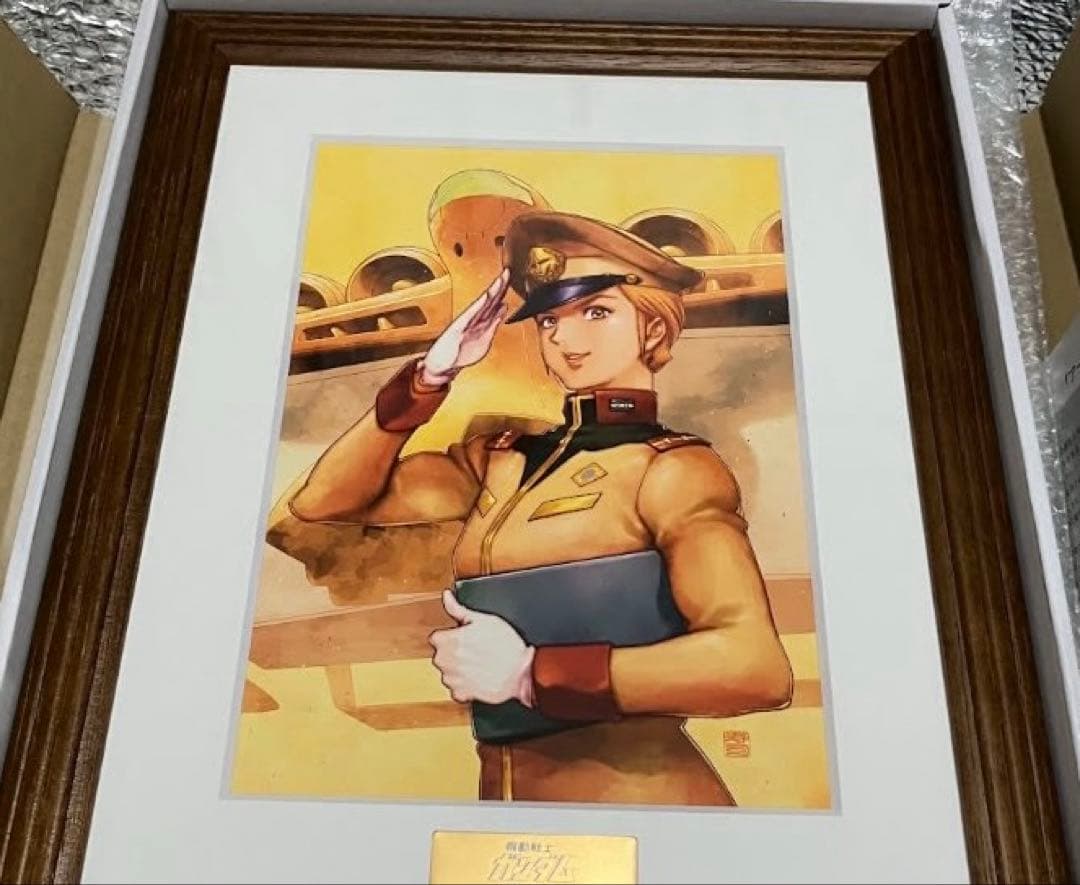 バンダイナムコ株主優待アートコレクション機動戦士ガンダム マチルダ・アジャン新品
