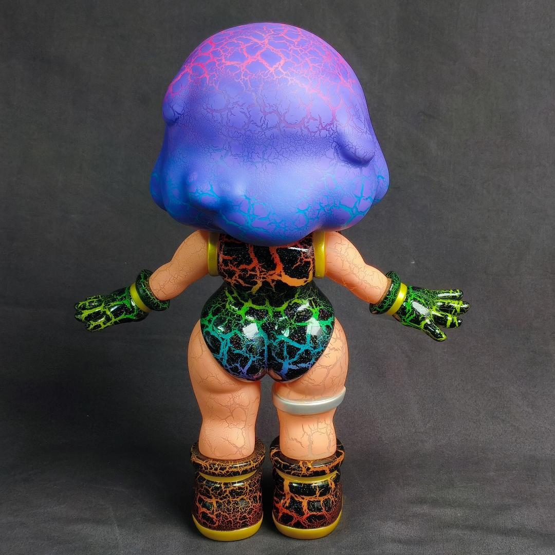 studio marusan スラコ 蓄光 ペインターネット塗装 ソフビ