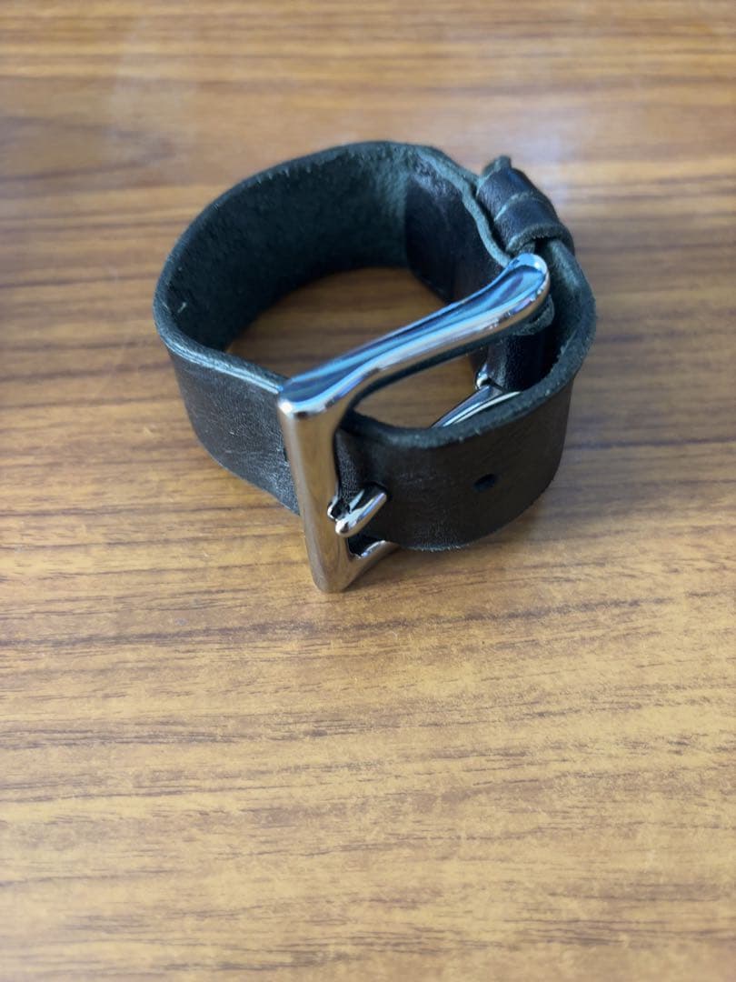 アクセサリー PRY Sculpted Leather Buckle Bracelet