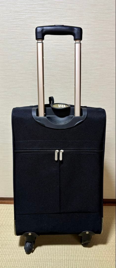 DELSY ブラック キャリーケース